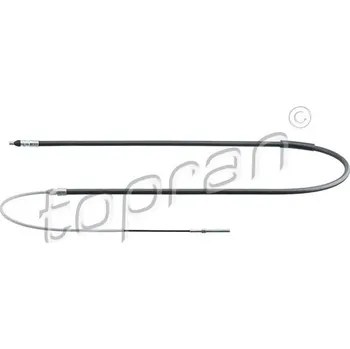Lanko parkovací brzdy Tažné lanko, parkovací brzda TOPRAN 501 099