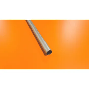 Stavební profil Hliníkový profil kulatý, dutá tyč (HT22 elox.) (3000 mm)