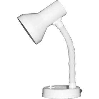 Lampička ACA DECOR Retro stolní lampa PAVLOVA, bílá barva