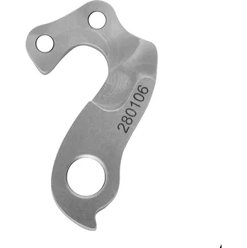 přehazovačka intec patka přehazovačky 280106 frézovaná elox stříbrná