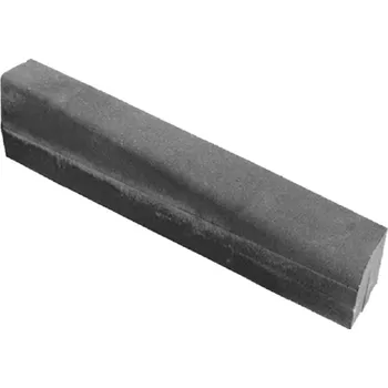 Zahradní obrubník Betonový silniční obrubník DITON přechodový pravý 100 x 15 x 25-15 cm přírodní 1 ks