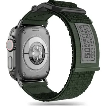 Řemínek na hodinky Tech-Protect | Tech-Protect Scout reminek na Apple Watch 42/44/45/49mm, military green