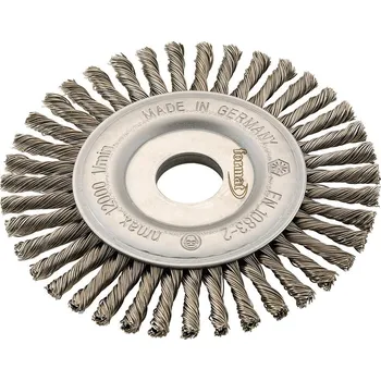 Kotoučový kartáč, splétaný 125x6x mm format