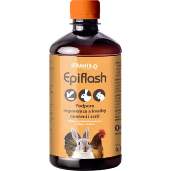 Krmivo pro hospodářské zvíře Epiflash pro drůbež a králíky 0.5 kg
