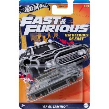 Hračka Mattel Hot Wheels Fast & Furious: HW Decades of Fast - '67 El Camino Vehicle