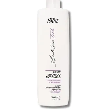 Šampon Shot Ambition Tech Reset Anti-Yellowing Shampoo - šampon proti nežádoucím odleskům 1000 ml