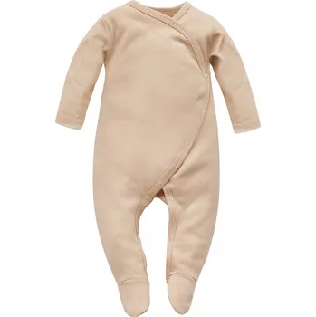 Kojenecký body Pinokio dětský overal Lovely day - béžová Velikost: 62 100% bavlna