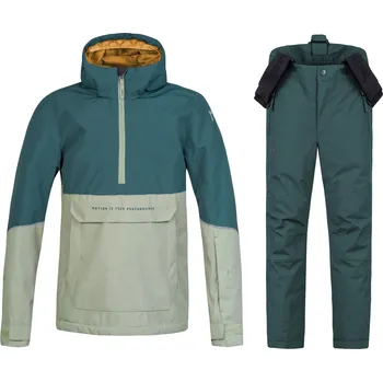 Dívčí bunda Dětský lyžařský komplet Jumy Sea moss/tea 146-152 + Akita Sea moss 146-152