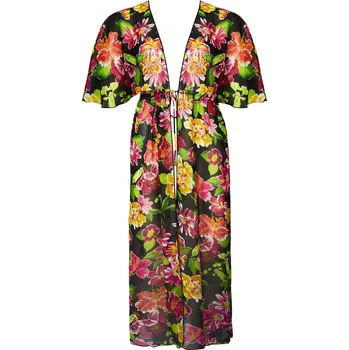 Dámské plavky Kimono ANTIGEL (ESB2970-02), Barva černá, Velikost XL