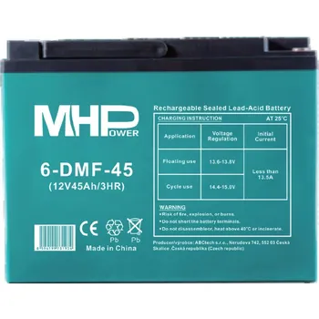 MHPower 6-DMF-45 Trakční gelová baterie…