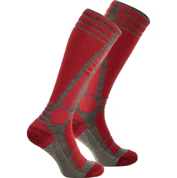Pánská móda Červené podkolenky SPACE s merino vlnou nanosilver® Velikost: M 39/42