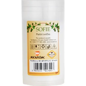 Svíčka Svíčka pietní parafínová WP-3 plus 80g v.9,5cm