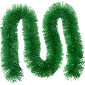 Vánoční ozdoba Zelený vánoční řetěz na stromeček Mirthe – 200 cm