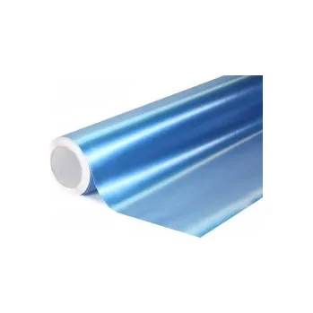 Polep vozidla Matná broušená perlová modrá auto wrap fólie 152x1000cm - interiér/exteriér