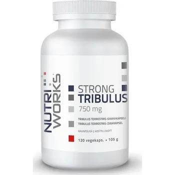 NutriWorks Tribulus Terrestris, 120 kapslí