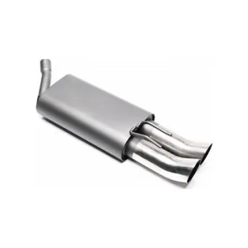 Tlumič výfuku Sportovní tlumič výfuku 2x76mm Renault Twingo I (C06) - 1.2+1.2-16V