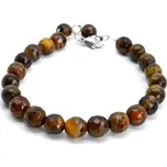 Kuličkový náramek tygří oko Kilie