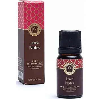 Láska | Mix Esenciálních Olejů 10ml (Úžasný mix esenciálních olejů Láska od Song of India, který obsahuje 100% čisté esenciální oleje z růže, levandule a gerania. Tato kombinace vůní vás a vašeho partnera očaruje.)