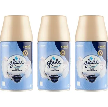 Osvěžovač vzduchu Náplň do osvěžovače vzduchu Glade Pure Clean Linen 3 ks