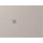 Polysan TRENECA vanička z litého mramoru s možností úpravy rozměru, 120x90cm, béžová mat, 84307.81