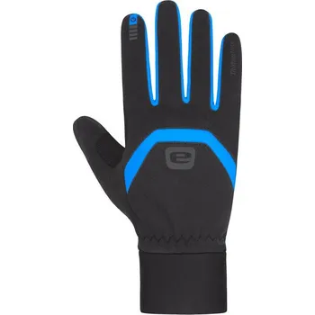 Cyklistické rukavice Etape - rukavice PEAK 2.0 WS+, černá/modrá Velikost: XL
