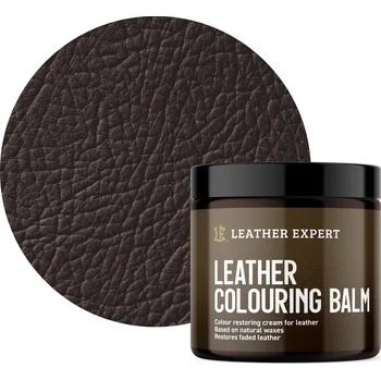 Balzám na kůži Leather Expert - Leather Colouring Balm Dark Brown (250 ml)