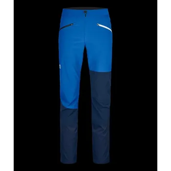 Snowboardové kalhoty Pánské Kalhoty Ortovox Punta Berrino Pants Men's Barva: Blue Note, Velikost: XL, Střih: Regular