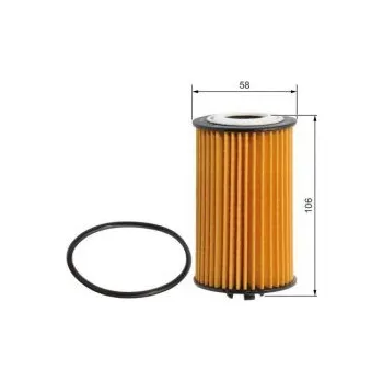 Olejový filtr Olejový filtr Opel CORSA E Schránky/šikmá záď (X15) - 1.2, 1.4