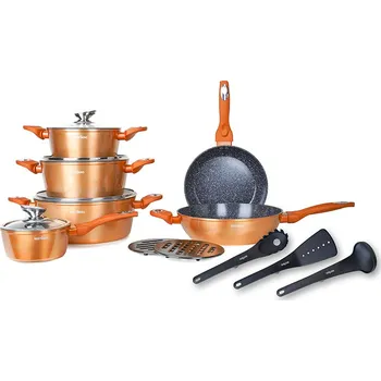 Sada nádobí BestBerg BBN-1015G 15 ks