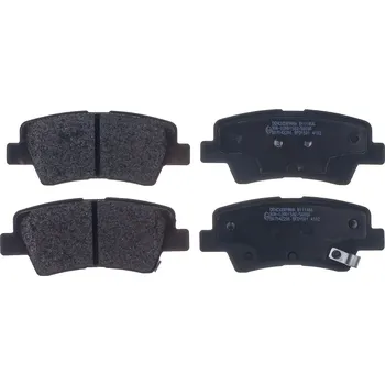 Brzdový systém Sada brzdových destiček, kotoučová brzda DENCKERMANN B111466