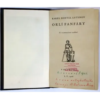 Poezie Orlí fanfáry - Karel Dostál-Lutinov