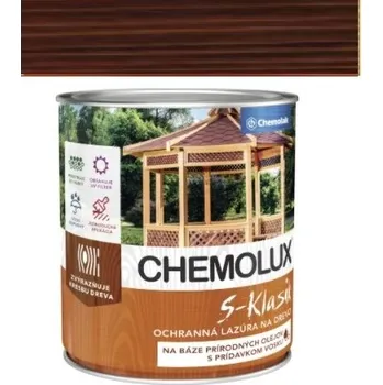 lazura Chemolak Chemolux S-Klasik 4 l tmavý palisandr ( )