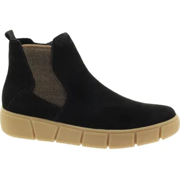 Dámské kozačky REMONTE Dámský kožený černý kotník D1T71-00-265 Velikost 37