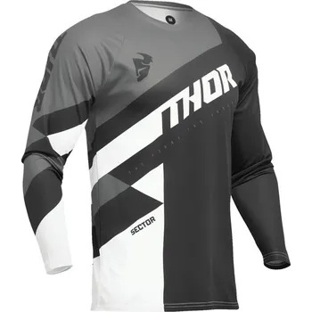 Moto dres Thor Youth Sector Checker dres black/gray vel.XS