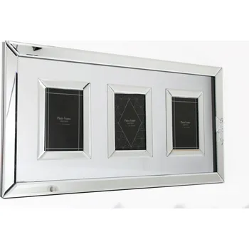 Rám na obraz Fotorámeček TRIPPLE, 65x34 cm, SIL