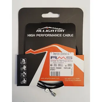 Lanko pro jízdní kolo lanko brzdy MTB/SHI ALLIGATOR 1,6x2000 teflon blac