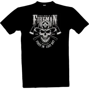 Tričko s potiskem Hasič 02 pánské