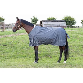 Vybavení pro koně Nepromokavá deka Harry's Horse Thor modrá 100 g 145 cm