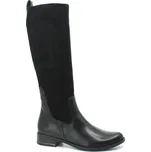 CAPRICE 9-25514-41 black comb, dámské kozačky