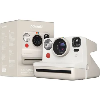 Analogový fotoaparát Polaroid Now Gen2 Vintage White + Camera Hard Case (pevné pouzdro)