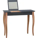 Grafitově šedý toaletní stolek se zrcadlem Ragaba Dressing Table, délka 85 cm ID_655926