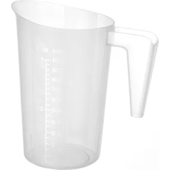 Stohovatelná polypropylenová odměrka, HENDI, 1L, ⌀124x(H)170mm