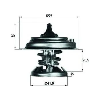 Čidlo automobilu Termostat, chladivo MAHLE TX 29 71D
