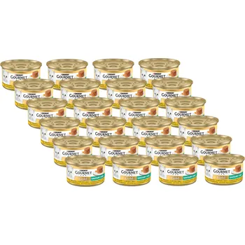 Krmivo pro kočku Purina Gourmet Gold Savoury Cake s kuřecím masem a mrkví 24x85g