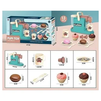 Dětská kuchyňka Ekspres do kawy z ciasteczkami i kubkiem