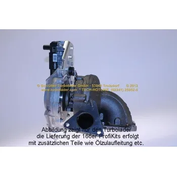 Turbodmychadlo Dmychadlo, plnění SCHLÜTTER TURBOLADER PRO-00055EOL