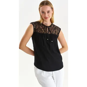 Dámská halenka Top Secret DÁMSKÁ HALENKA BEZ RUKÁVŮ Top Secret černá 2154002