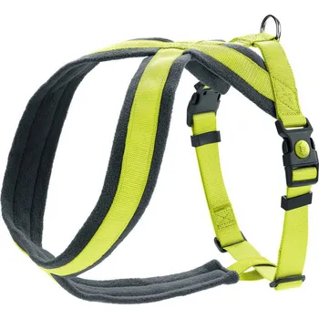 Vodítko pro psa Postroj pro psa Hunter London Comfort 57-70 cm Velikost M Lime