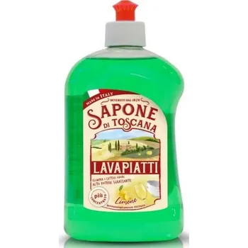 Mycí prostředek SAPONE DI TOSCANA Lavapiatti Limone Concentrato 500 ml