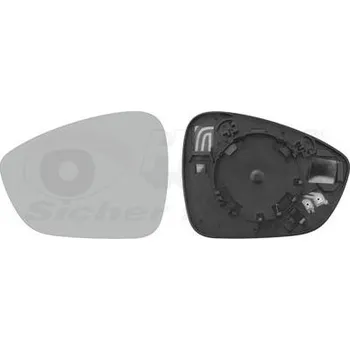 Auto-moto Sklo do zrcatka, vnejsi zrcatko VAN WEZEL 0979835